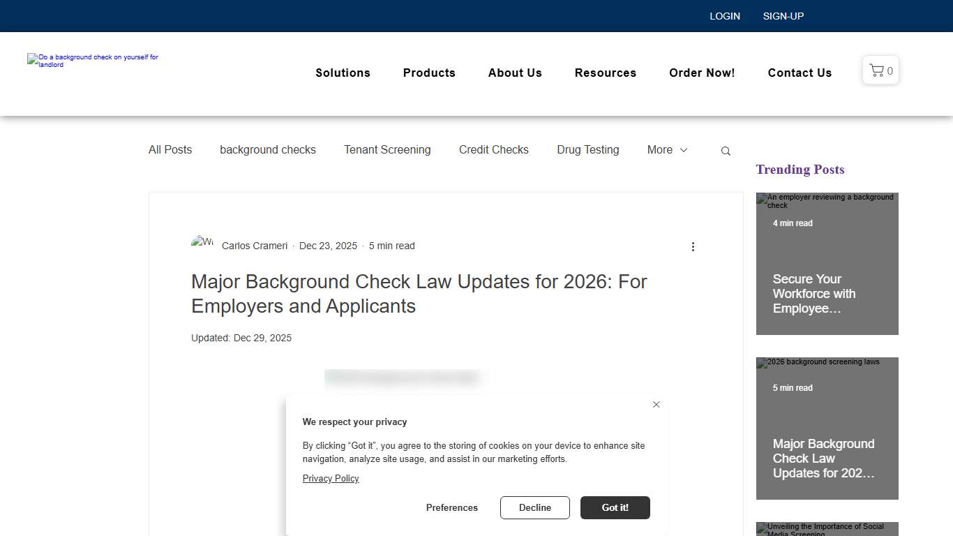 Background Check Laws Updates 2026 for Employers & Applicants